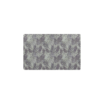 Camouflage Fern Pattern Print Design 05 Kitchen Mat