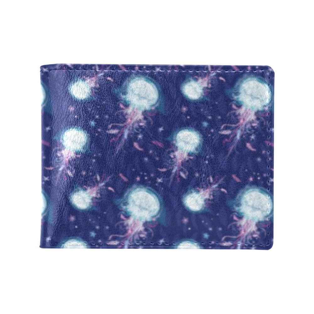 Jellyfish Cute Design Men's ID Card Wallet