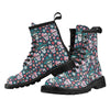 Sugar Skull Print Design LKS308 Women's Boots