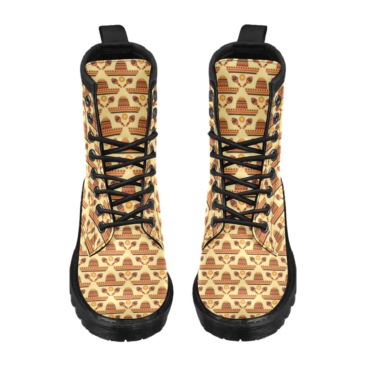 Maracas Print Design LKS403 Women's Boots