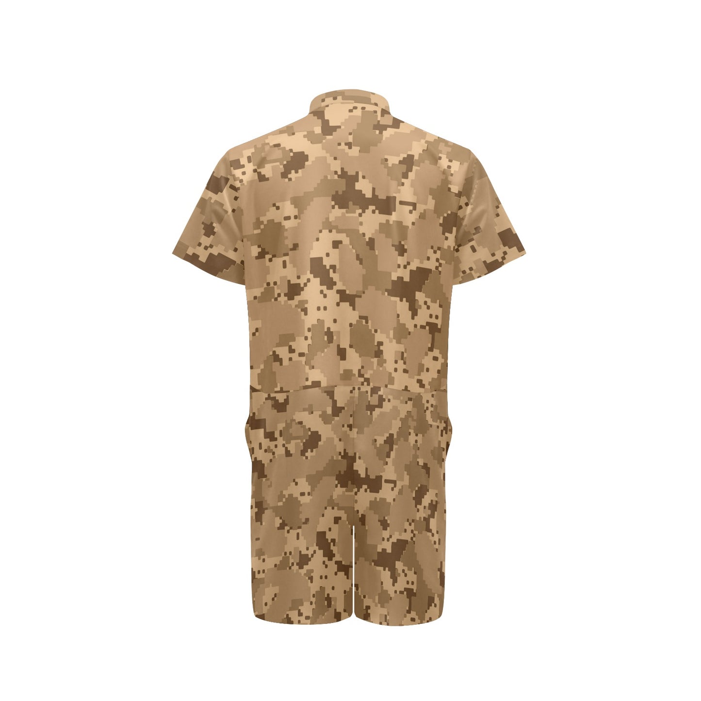 ACU Desert Digital Pattern Print Design 01 Men's Romper
