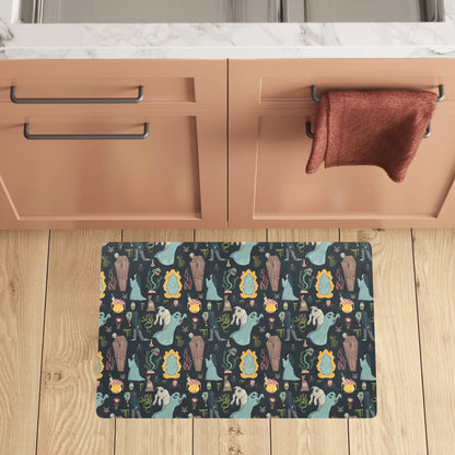 Creepy Print Design LKS303 Kitchen Mat