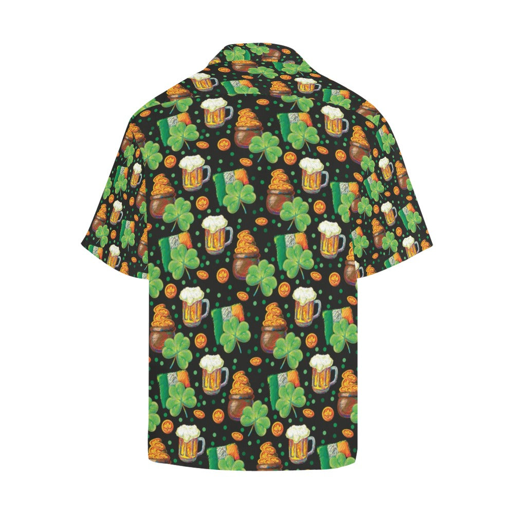 St Patricks Day Print Design LKS303 Men's Hawaiian Shirt