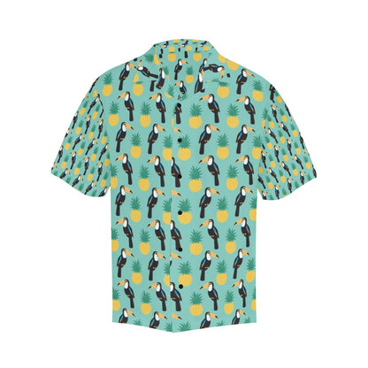 Toucan Print Design LKS301 Men's Hawaiian Shirt