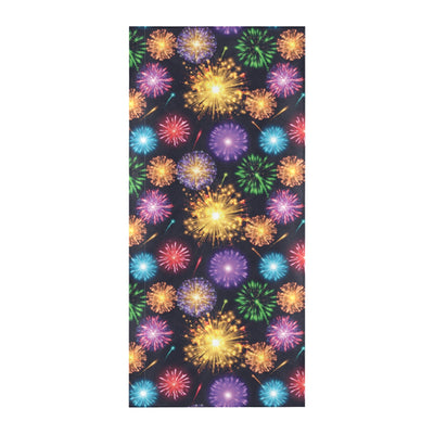 Firework Print Design LKS305 Beach Towel 32" x 71"