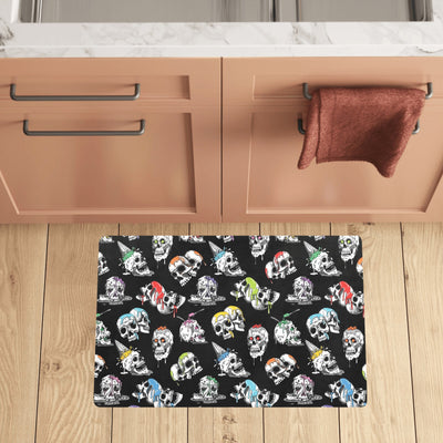 Skull Print Design LKS3013 Kitchen Mat