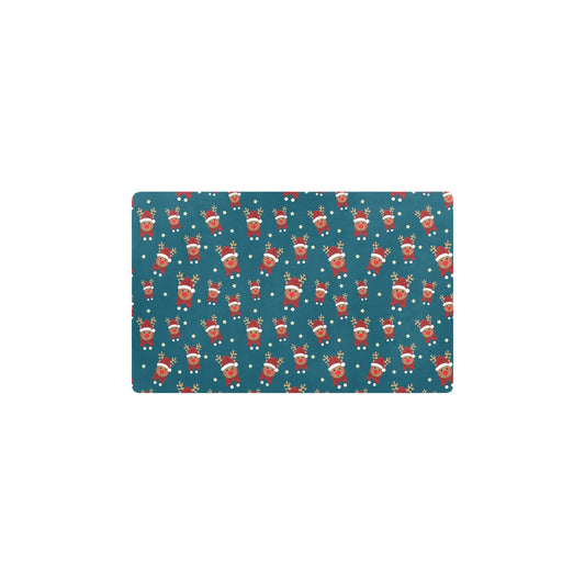Reindeer Print Design LKS406 Kitchen Mat