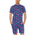 Sea Turtle Print Design LKS309 Men's Romper