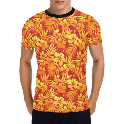 Hibiscus Summer Print Design LKS302 Men's All Over Print T-shirt