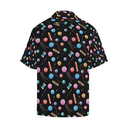 Sewing Print Design LKS309 Men's Hawaiian Shirt