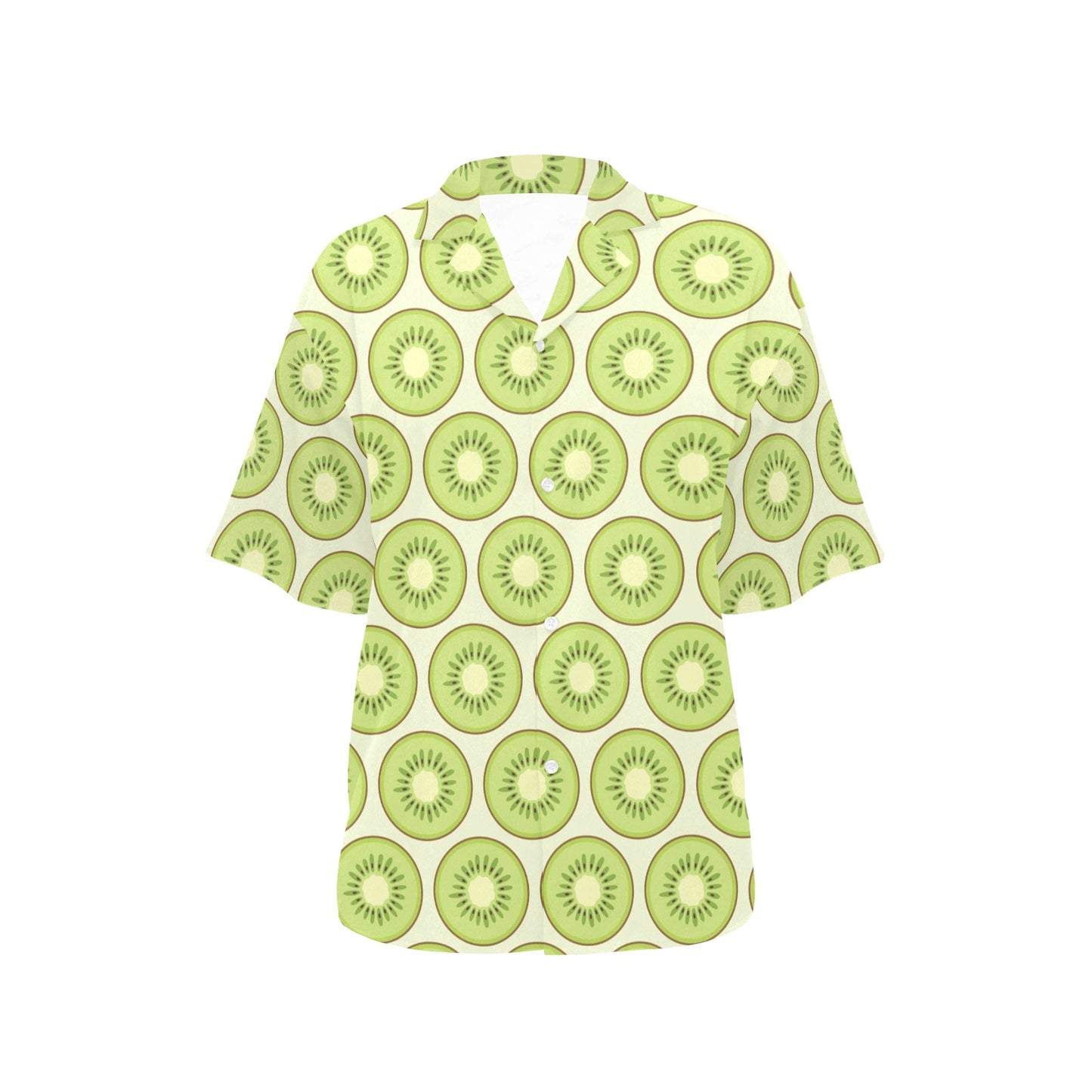 Kiwi Pattern Print Design KW02 Women's Hawaiian Shirt