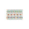 Maracas Mexican Pattern Print Design 01 Kitchen Mat