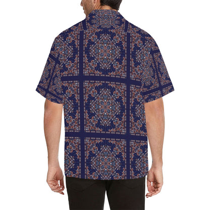 Bandana Print Design LKS3012 Men's Hawaiian Shirt