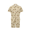 Beagle Pattern Print Design 01 Men's Romper