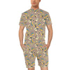 Accounting Financial Pattern Print Design 03 Men's Romper