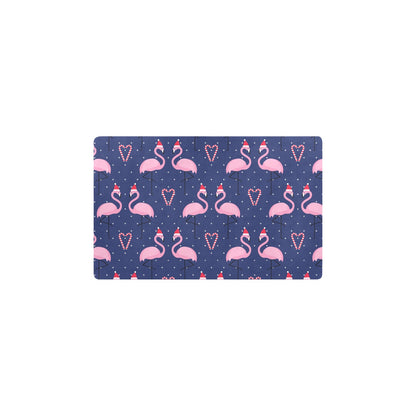 Flamingo Christmas Kitchen Mat