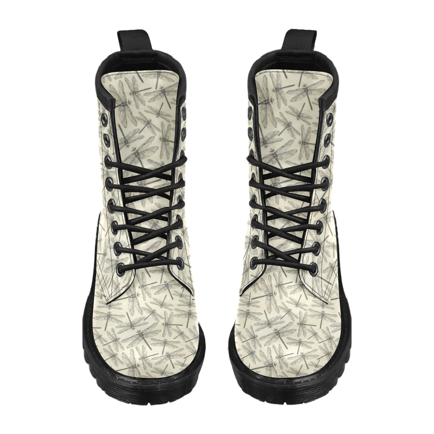 Dragonfly Print Design LKS402 Women's Boots