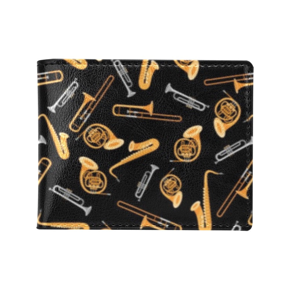 Saxophone Print Design LKS403 Men's ID Card Wallet