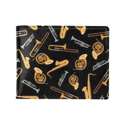 Saxophone Print Design LKS403 Men's ID Card Wallet