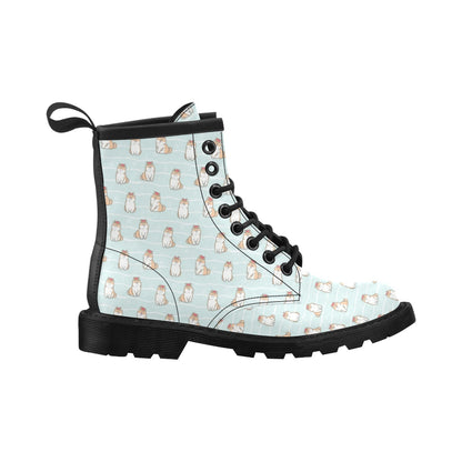 Shiba Inu Print Design LKS3011 Women's Boots