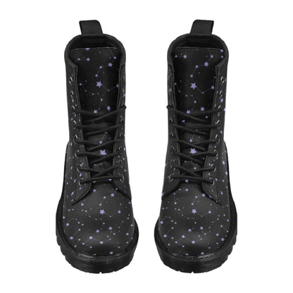 Star Print Design LKS303 Women's Boots
