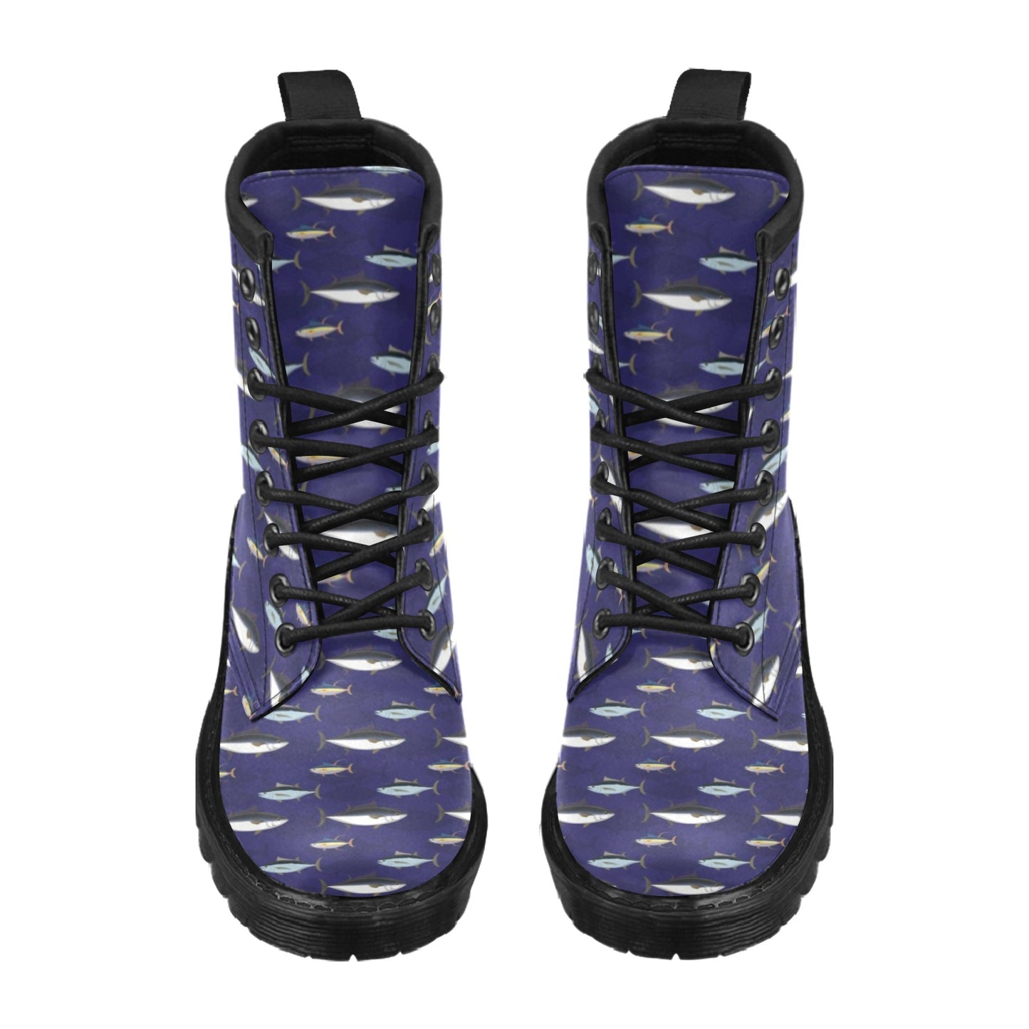 Tuna Fish Print Design LKS304 Women's Boots