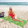 Shamrock Saint Patrick's Day Print Design LKS302 Beach Towel 32" x 71"