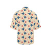 Swallow Bird Pattern Print Design 05 Women's Hawaiian Shirt