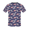 Sea Turtle With Jelly Fish Print Design LKS301 Men's All Over Print T-shirt