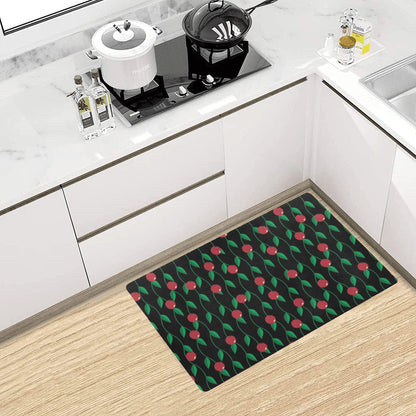 Cranberry Pattern Print Design CB01 Kitchen Mat