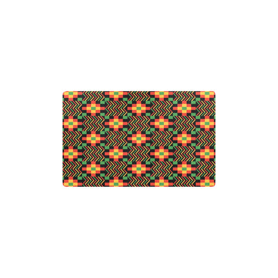 Kente Pattern Print Design 01 Kitchen Mat