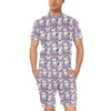 Chihuahua Happy Pattern Men's Romper