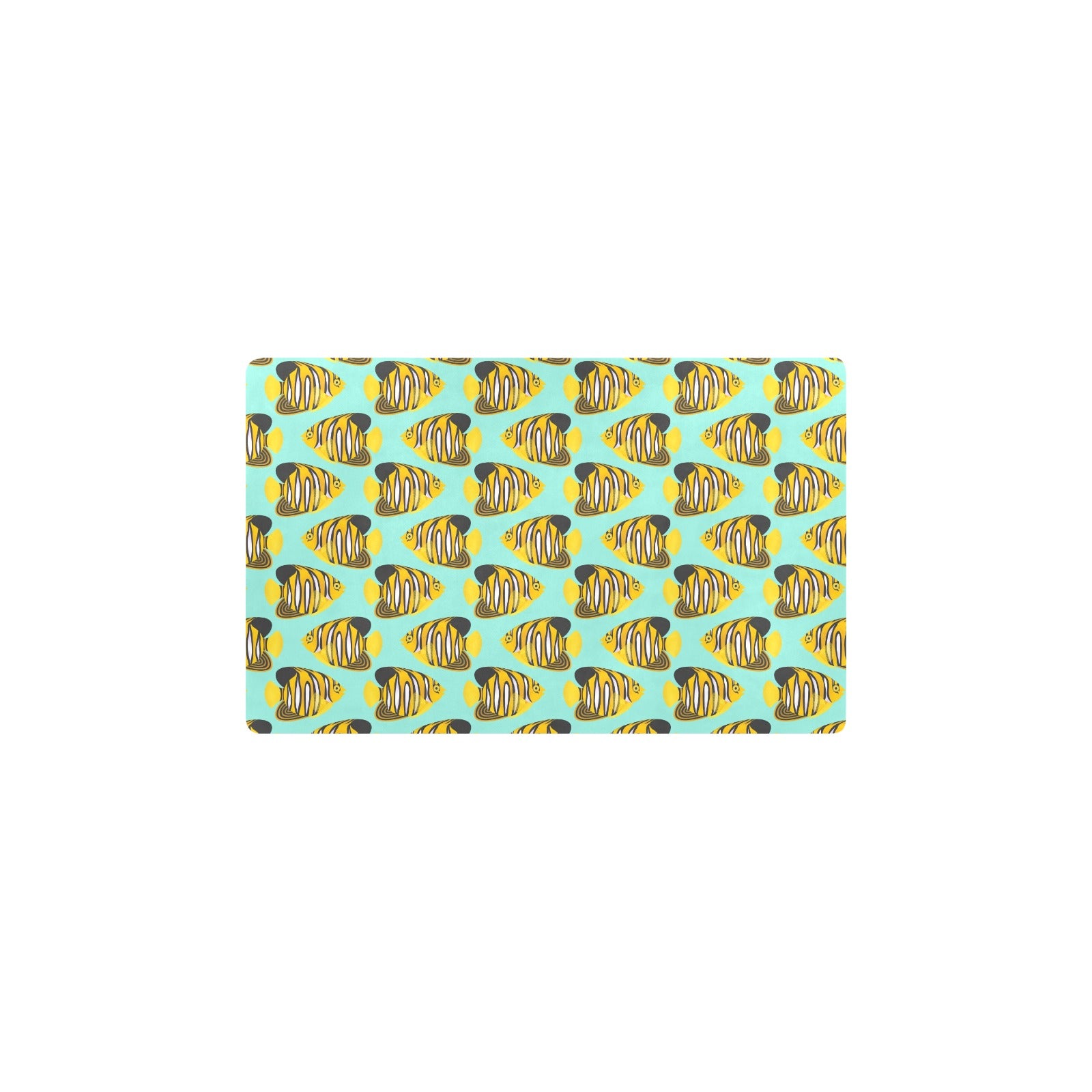 Angelfish Print Design LKS402 Kitchen Mat