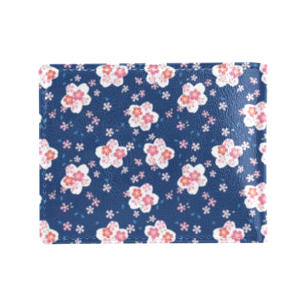 Sakura Print Design LKS306 Men's ID Card Wallet