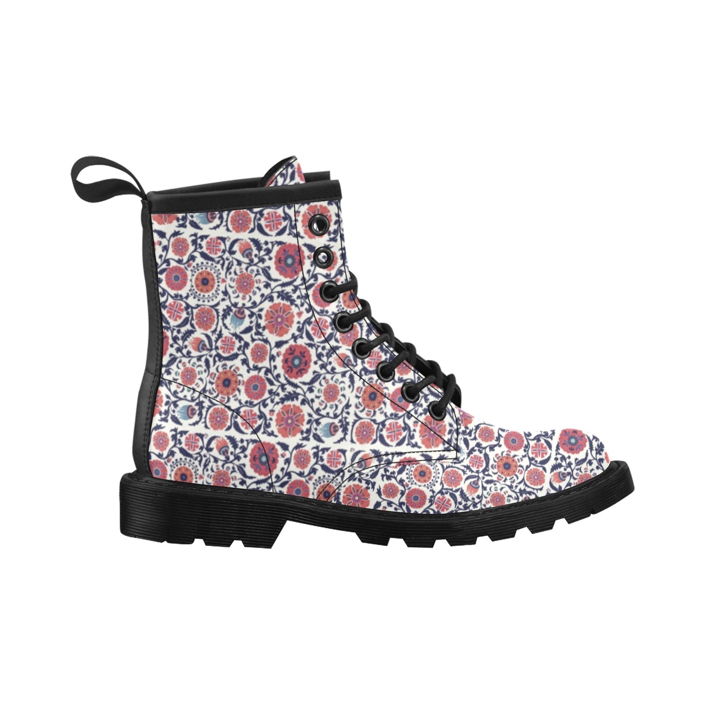 Suzani Print Design LKS304 Women's Boots