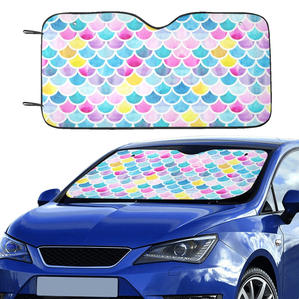Scales Print Design LKS402 Car front Windshield Sun Shade