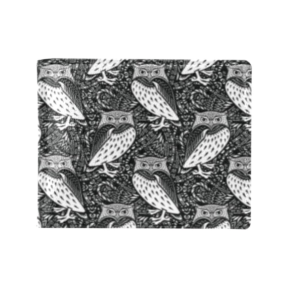 Tribal Pattern Print Design LKS308 Men's ID Card Wallet
