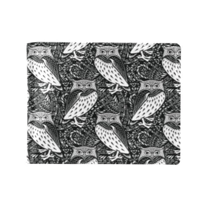 Tribal Pattern Print Design LKS308 Men's ID Card Wallet