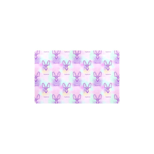 Capricorn Zodiac Pattern Print Design 02 Kitchen Mat