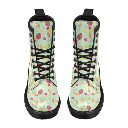 Easter Eggs Pattern Print Design RB07 Women's Boots
