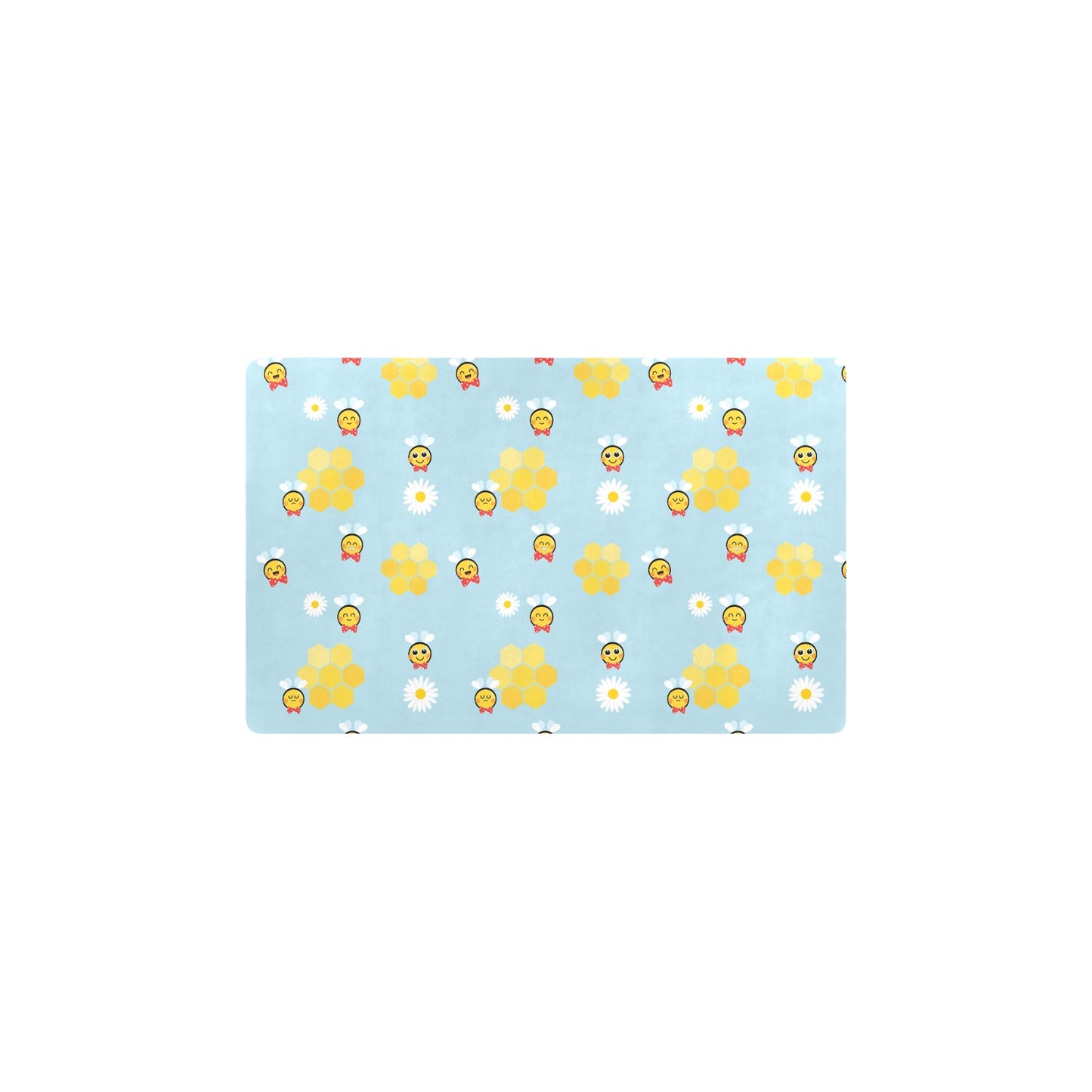 Bee Cute Print Design LKS304 Kitchen Mat