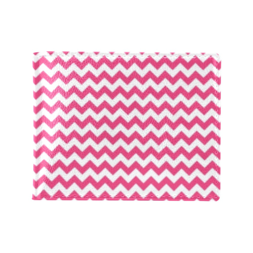 Chevron Print Design LKS402 Men's ID Card Wallet