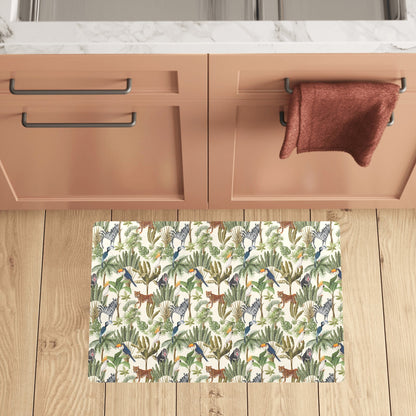 Safari Animal Print Design LKS304 Kitchen Mat