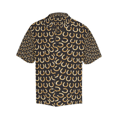 Horseshoe Print Design LKS304 Men's Hawaiian Shirt