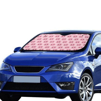 Pig Print Design LKS401 Car front Windshield Sun Shade