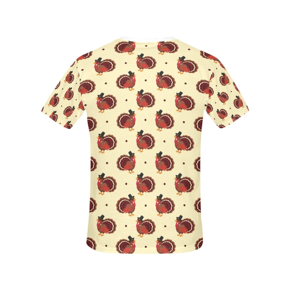 Thanksgiving Print Design LKS3010 Women's  T-shirt