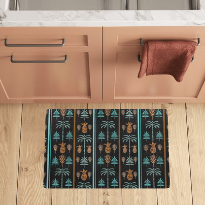 Hawaiian Themed Pattern Print Design H023 Kitchen Mat