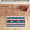 Reindeer Pattern Print Design 03 Kitchen Mat