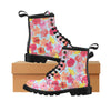 Hibiscus Pattern Print Design HB020 Women's Boots