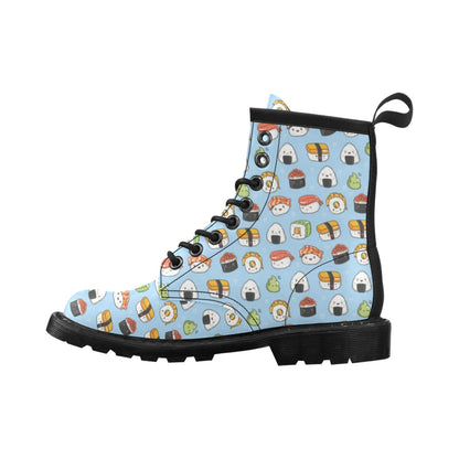 Sushi Print Design LKS303 Women's Boots